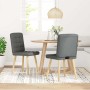 Sillas de comedor 2 unidades tela gris oscuro von , Essstühle - Ref: Foro24-4101092, Preis: 105,52 €, Rabatt: %