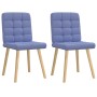 Sillas de comedor 2 uds tela azul jeans von , Essstühle - Ref: Foro24-4101101, Preis: 105,11 €, Rabatt: %