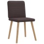 Sillas de comedor 2 unidades tela marrón oscuro von , Essstühle - Ref: Foro24-4101148, Preis: 103,24 €, Rabatt: %