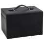 Joyero de 3 niveles con espejo y cerradura negro 26x18x17,5 cm von , Schmuckständer - Ref: Foro24-4103559, Preis: 45,82 €, Ra...