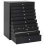 Joyero de 10 niveles con compartimentos para relojes negro von , Schmuckständer - Ref: Foro24-4103567, Preis: 121,23 €, Rabat...