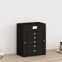 Joyero de 6 niveles con espejo y cerradura negro von , Schmuckständer - Ref: Foro24-4103565, Preis: 63,95 €, Rabatt: %