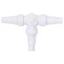 Válvula de bola de 3 vías para piscina blanca y negra de vidaXL, Accesorios para piscinas y spa - Ref: Foro24-313995, Precio:...