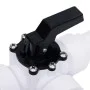 Válvula de bola de 3 vías para piscina blanca y negra de vidaXL, Accesorios para piscinas y spa - Ref: Foro24-313995, Precio:...