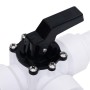 Válvula de bola de 3 vías para piscina blanca y negra de vidaXL, Accesorios para piscinas y spa - Ref: Foro24-313995, Precio:...