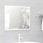 Badezimmermöbel Set 2 Stück Sperrholz glänzend weiß von vidaXL, Badezimmermöbel - Ref: Foro24-804878, Preis: 60,85 €, Rabatt: %