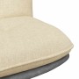 Silla de oficina giratoria tela color crema von , Stühle - Ref: Foro24-4105391, Preis: 115,24 €, Rabatt: %