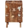 Mesita de noche 40x32x46 cm madera maciza reciclada by , Nightstands - Ref: Foro24-4104509, Price: 109,06 €, Discount: %