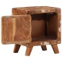 Mesita de noche 40x32x46 cm madera maciza reciclada by , Nightstands - Ref: Foro24-4104509, Price: 109,06 €, Discount: %