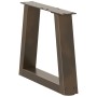 Patas para mesa de comedor en forma de V 2 uds acero natural by , Table legs - Ref: Foro24-4012527, Price: 49,31 €, Discount: %