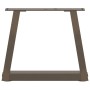 Patas para mesa de comedor en forma de V 2 uds acero natural by , Table legs - Ref: Foro24-4012527, Price: 49,31 €, Discount: %
