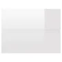 Set muebles de baño 2 piezas madera contrachapada blanco brillo de vidaXL, Muebles de baño - Ref: Foro24-804878, Precio: 60,1...