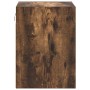 Armario de pared para garaje madera de ingeniería roble ahumado by , Armarios industriales - Ref: Foro24-860615, Price: 27,32...