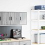 Armario de pared para garaje madera de ingeniería gris sonoma by , Armarios industriales - Ref: Foro24-860617, Price: 27,98 €...