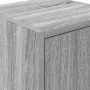 Armario de pared para garaje madera de ingeniería gris sonoma by , Armarios industriales - Ref: Foro24-860617, Price: 27,98 €...