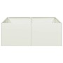 Jardinera acero blanco 80x80x30 cm von , Töpfe und Pflanzgefäße - Ref: Foro24-860802, Preis: 58,58 €, Rabatt: %