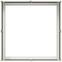 Jardinera acero blanco 80x80x30 cm von , Töpfe und Pflanzgefäße - Ref: Foro24-860802, Preis: 58,58 €, Rabatt: %