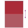 Estor Enrollable Opaco Rojo 90x130 cm Tela Ancho 85,7 cm by , Blinds and blinds - Ref: Foro24-4011750, Price: 22,58 €, Discou...
