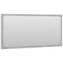 Set muebles de baño 2 piezas madera contrachapada gris hormigón