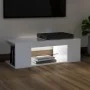 TV cabinet with bright white LED lights 90x39x30 cm by vidaXL, TV Furniture - Ref: Foro24-804244, Price: 51,57 €, Discount: %