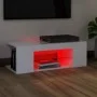TV cabinet with bright white LED lights 90x39x30 cm by vidaXL, TV Furniture - Ref: Foro24-804244, Price: 51,57 €, Discount: %