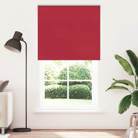 Estor Enrollable Opaco Rojo 125x230 cm Tela Ancho 121,6 cm de , Persianas y estores - Ref: Foro24-4011861, Precio: 27,79 €, D...