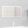 2-teiliges Badezimmermöbelset aus weißem Sperrholz von vidaXL, Badezimmermöbel - Ref: Foro24-804881, Preis: 82,90 €, Rabatt: %