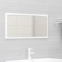2-teiliges Badezimmermöbelset aus weißem Sperrholz von vidaXL, Badezimmermöbel - Ref: Foro24-804881, Preis: 84,29 €, Rabatt: %