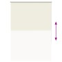 Estor Enrollable Opaco Blanco Roto 90x130cm Tela Ancho 85,7cm by , Blinds and blinds - Ref: Foro24-4011620, Price: 27,33 €, D...