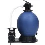 Sandfilter 7-Wege-Ventil und 1000-W-Pumpe blau und schwarz von vidaXL, Pool- und Spa-Filter - Ref: Foro24-313991, Preis: 492,...