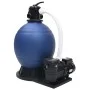 Sand filter 7-way valve and 1000 W pump blue and black by vidaXL, Pool and spa filters - Ref: Foro24-313991, Price: 492,62 €,...
