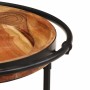 Juego de mesas auxiliar 2 piezas madera maciza de acacia de , Mesas auxiliares - Ref: Foro24-4013514, Precio: 90,53 €, Descue...