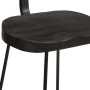 Taburetes de barra 2 uds negro 49x43x88 cm madera maciza mango von , Küchenhocker - Ref: Foro24-4013516, Preis: 141,67 €, Rab...