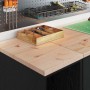 Armarios 2 uds para garaje madera de ingeniería negro von , Armarios industriales - Ref: Foro24-3328261, Preis: 71,69 €, Raba...