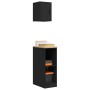 Armarios 2 uds para garaje madera de ingeniería negro von , Armarios industriales - Ref: Foro24-3328261, Preis: 71,69 €, Raba...