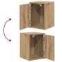 Armarios 2 uds para garaje madera ingeniería artesanal roble by , Armarios industriales - Ref: Foro24-3328268, Price: 68,67 €...