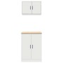 Armarios 2 uds para garaje madera de ingeniería blanco de , Armarios industriales - Ref: Foro24-3328305, Precio: 136,52 €, De...