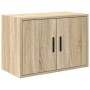 Armarios 2 uds para garaje madera de ingeniería roble sonoma von , Armarios industriales - Ref: Foro24-3328307, Preis: 143,43...