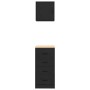 Armarios 2 uds para garaje madera de ingeniería negro by , Armarios industriales - Ref: Foro24-3328324, Price: 119,60 €, Disc...
