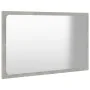 Set muebles de baño 2 piezas madera contrachapada gris hormigón de vidaXL, Muebles de baño - Ref: Foro24-804876, Precio: 56,7...