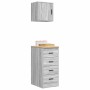 Armarios 2 uds para garaje madera de ingeniería ris hormigón von , Armarios industriales - Ref: Foro24-3328326, Preis: 105,79...