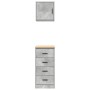 Armarios 2 uds para garaje madera de ingeniería ris hormigón von , Armarios industriales - Ref: Foro24-3328326, Preis: 105,79...