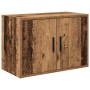 Armarios 2 uds para garaje madera ingeniería antigua madera by , Armarios industriales - Ref: Foro24-3328339, Price: 132,04 €...