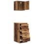 Armarios 2 uds para garaje madera ingeniería antigua madera by , Armarios industriales - Ref: Foro24-3328330, Price: 106,00 €...