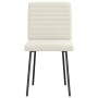 Sillas de comedor 4 unidades terciopelo crema von , Essstühle - Ref: Foro24-3315265, Preis: 169,25 €, Rabatt: %