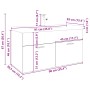Mueble para lavabo con lavabo empotrado artesanal de roble de , Muebles de baño - Ref: Foro24-3328910, Precio: 307,16 €, Desc...