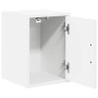 Armarios de pared 2 uds para garaje madera de ingeniería blanco by , Armarios industriales - Ref: Foro24-860608, Price: 38,88...