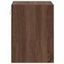 Armarios de pared 2 uds para garaje madera marrón roble by , Armarios industriales - Ref: Foro24-860620, Price: 44,41 €, Disc...