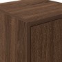 Armarios de pared 2 uds para garaje madera marrón roble by , Armarios industriales - Ref: Foro24-860620, Price: 44,41 €, Disc...