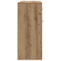 Aparador madera de ingeniería roble artisian 88x30x70 cm by , Sideboards - Ref: Foro24-861141, Price: 103,12 €, Discount: %